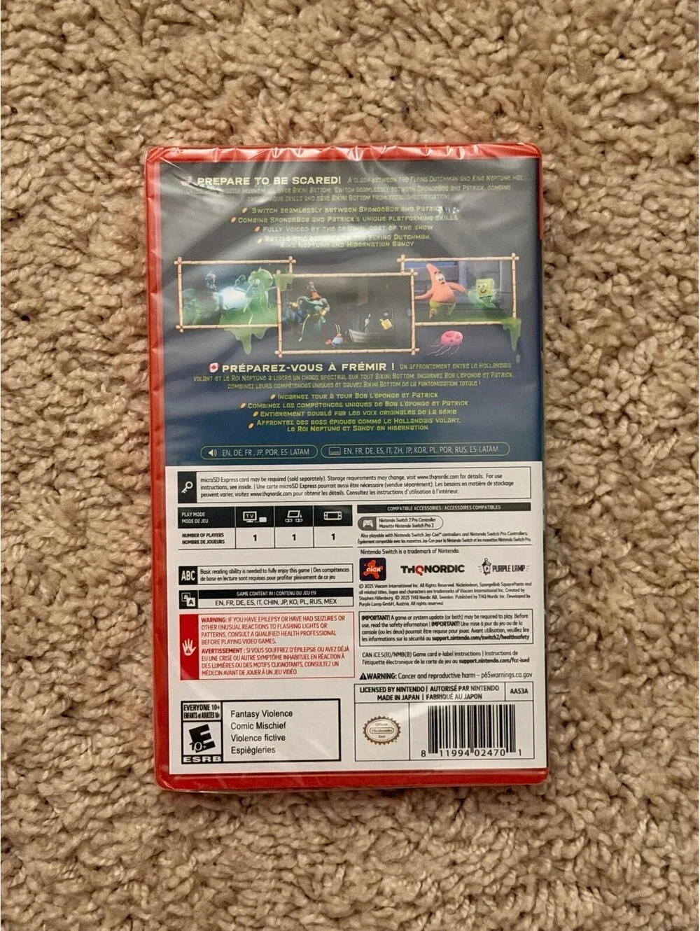 SpongeBob SquarePants: Titans Of The Tide for Nintendo Switch 2